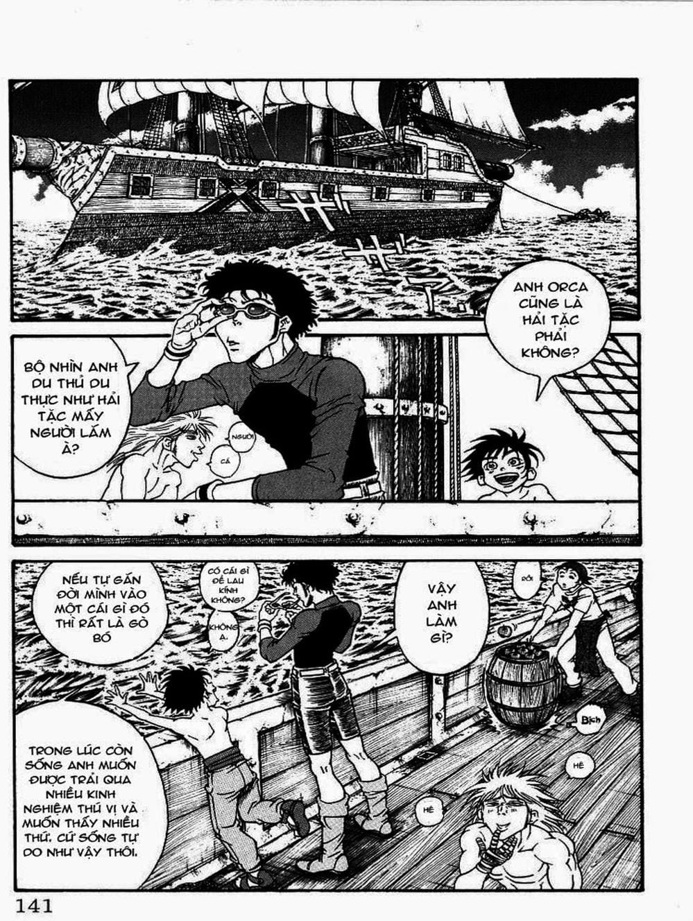 Truyện Tranh Vua Trên Biển - Full Ahead Coco trang 4