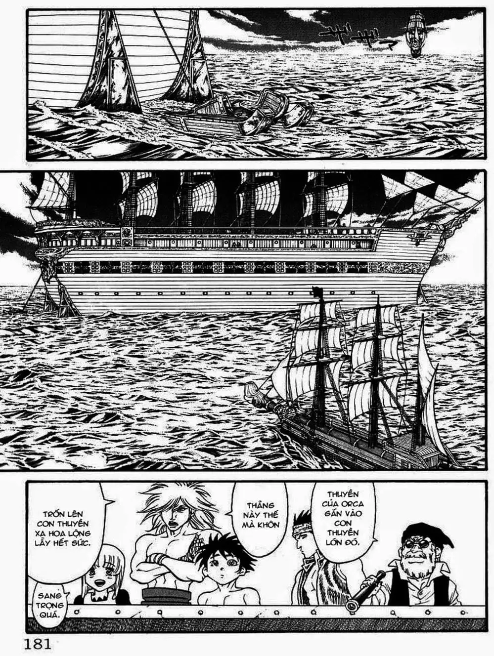 Truyện Tranh Vua Trên Biển - Full Ahead Coco trang 4