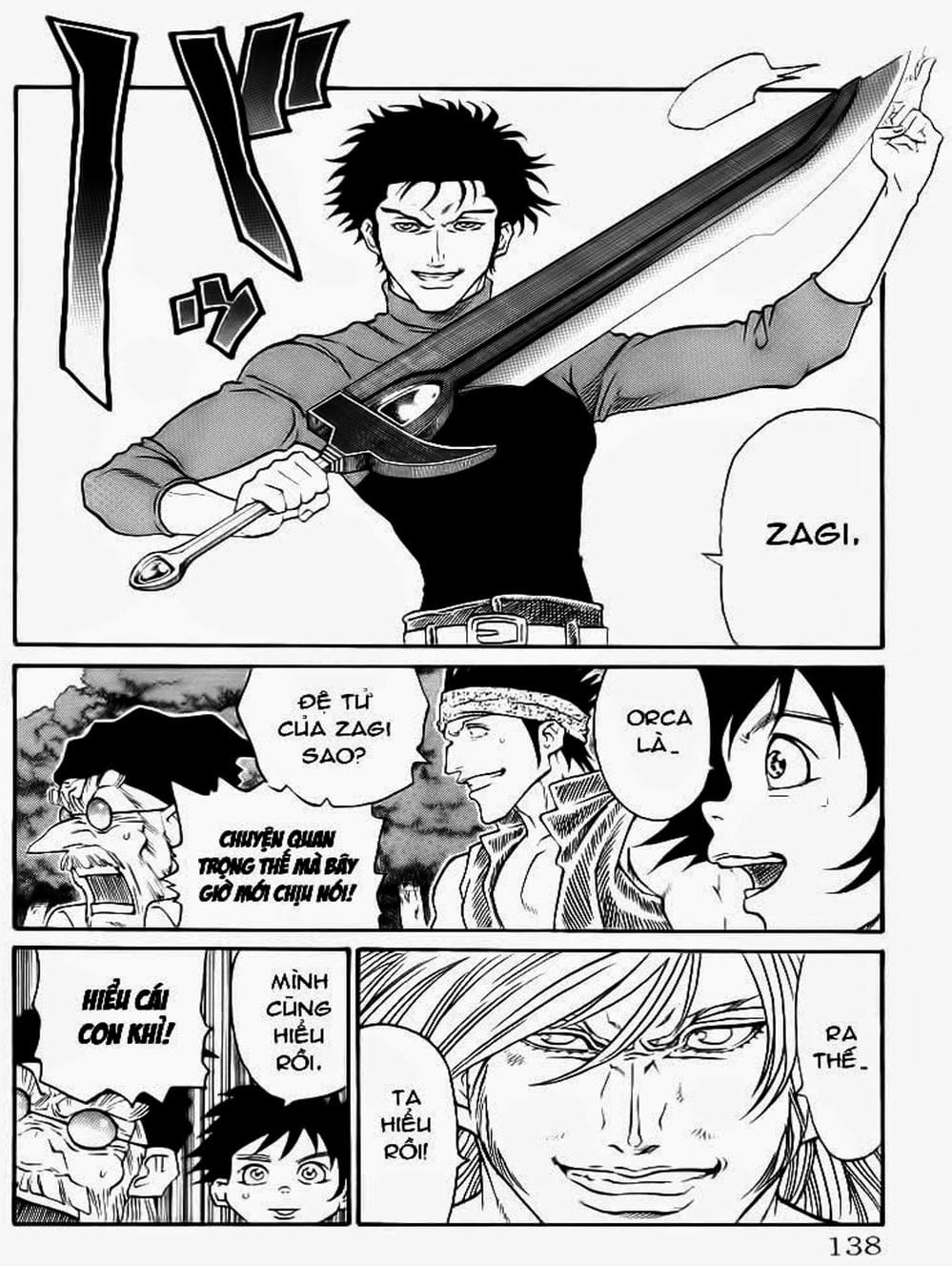 Truyện Tranh Vua Trên Biển - Full Ahead Coco trang 4