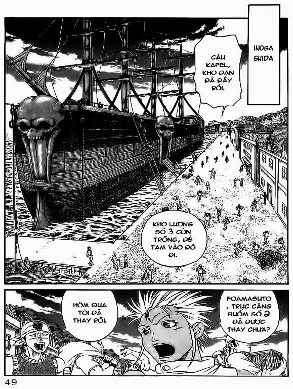 Truyện Tranh Vua Trên Biển - Full Ahead Coco trang 4