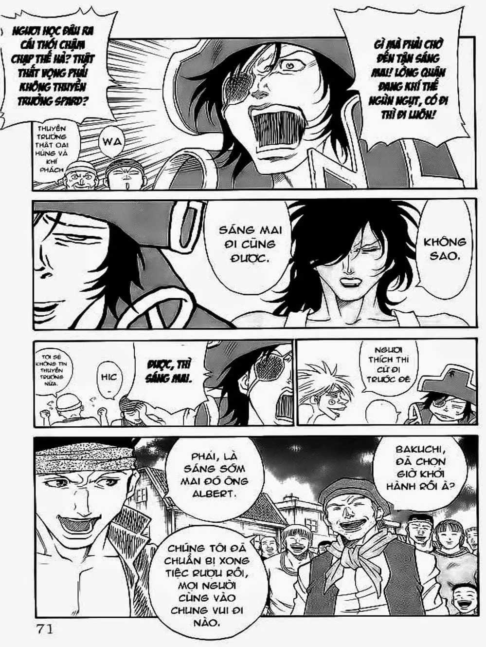 Truyện Tranh Vua Trên Biển - Full Ahead Coco trang 4