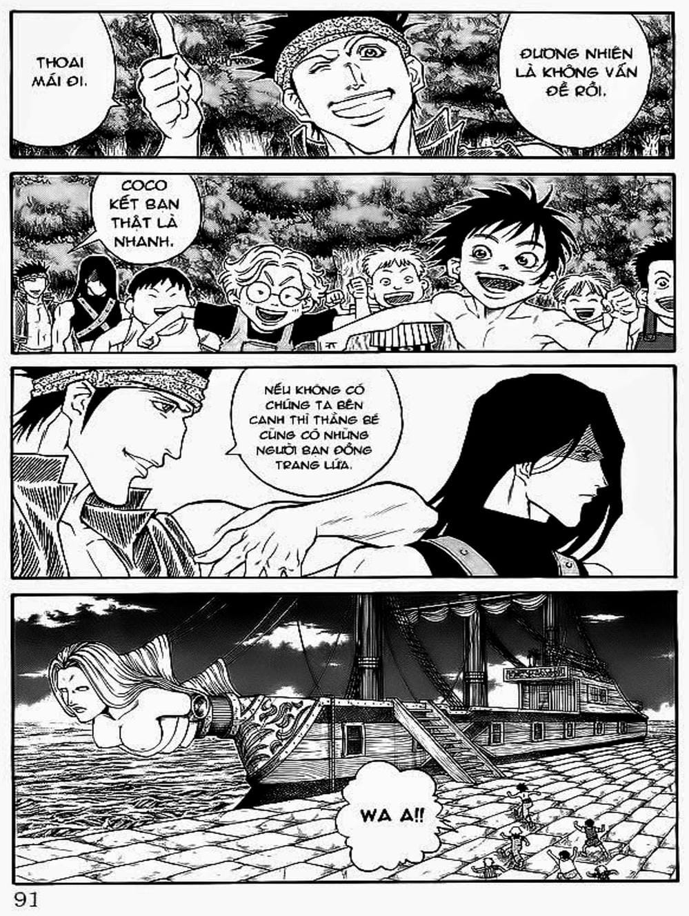 Truyện Tranh Vua Trên Biển - Full Ahead Coco trang 4