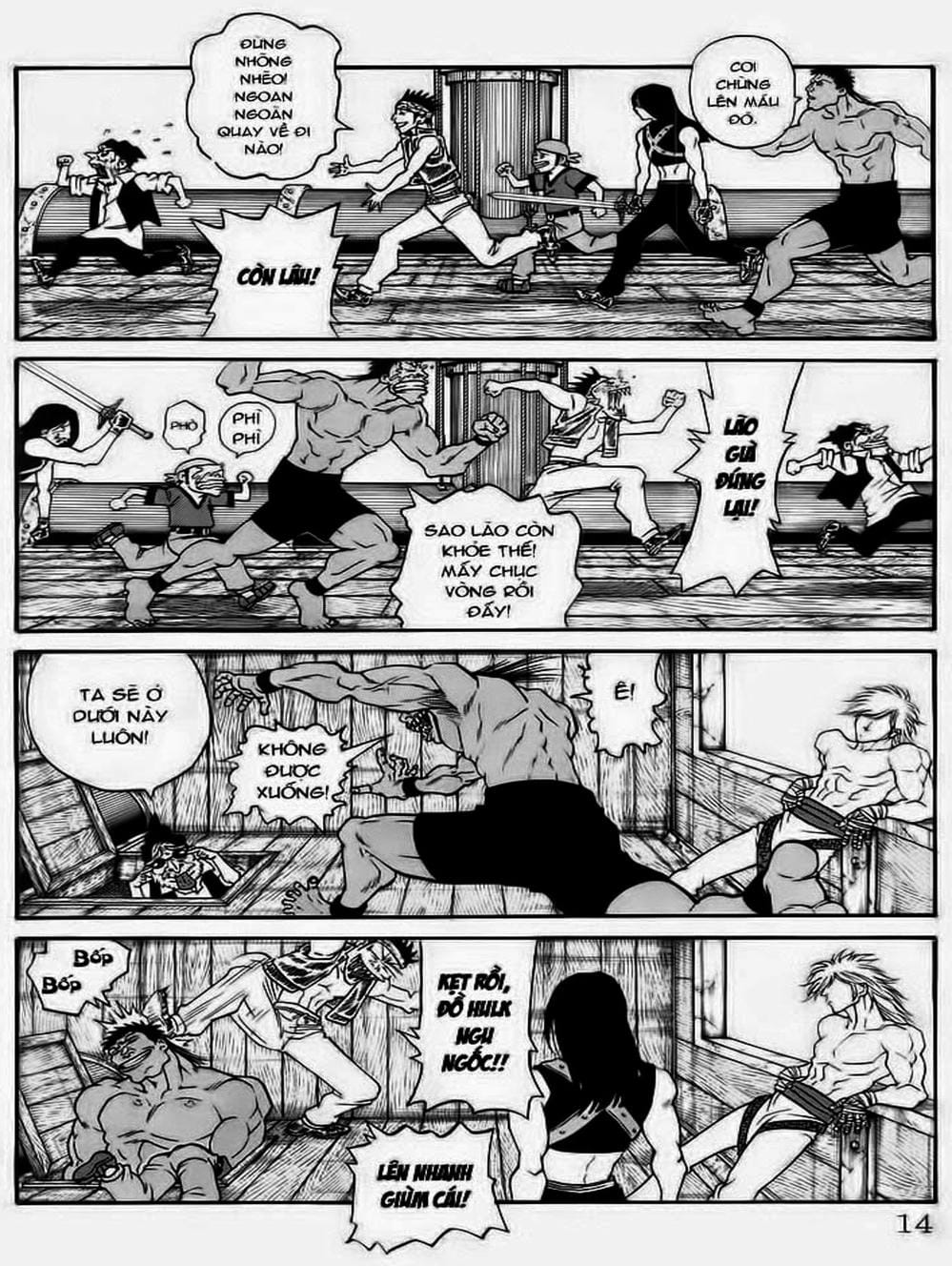 Truyện Tranh Vua Trên Biển - Full Ahead Coco trang 4