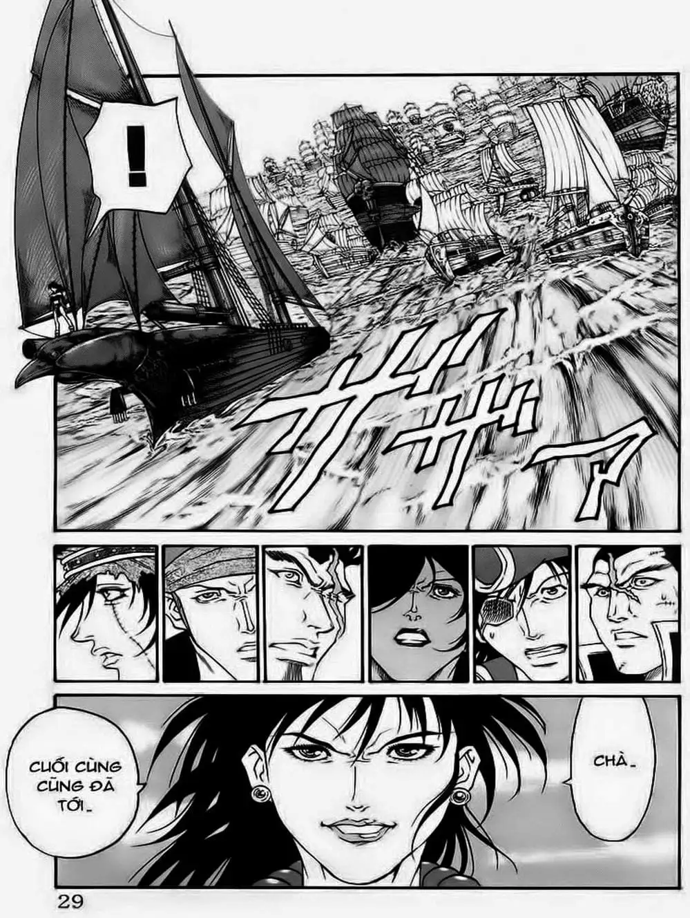 Truyện Tranh Vua Trên Biển - Full Ahead Coco trang 4