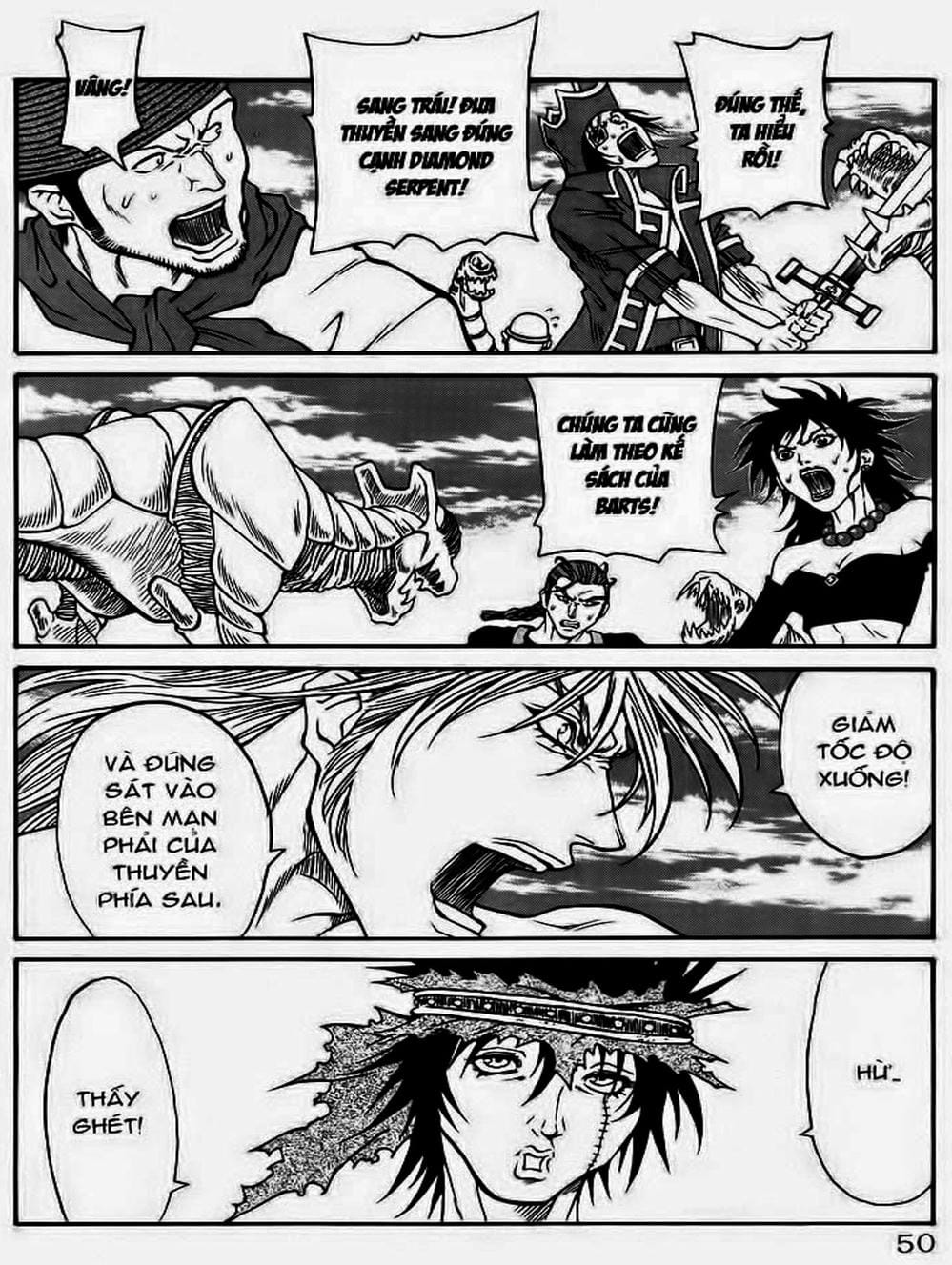 Truyện Tranh Vua Trên Biển - Full Ahead Coco trang 4