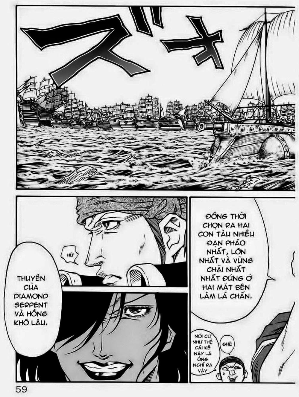 Truyện Tranh Vua Trên Biển - Full Ahead Coco trang 4