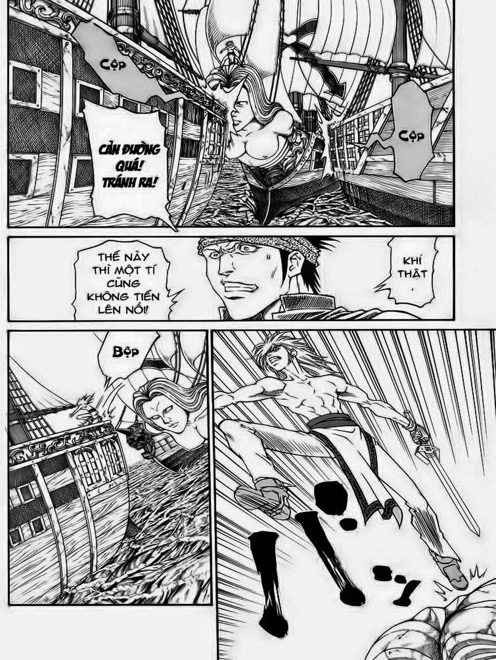 Truyện Tranh Vua Trên Biển - Full Ahead Coco trang 4