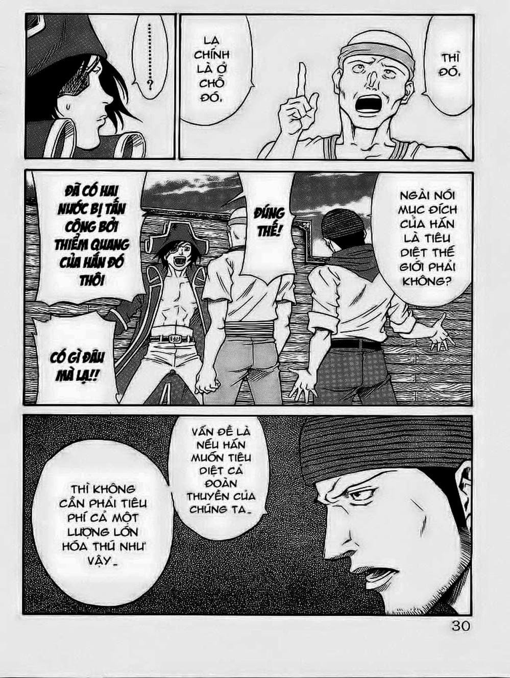 Truyện Tranh Vua Trên Biển - Full Ahead Coco trang 4