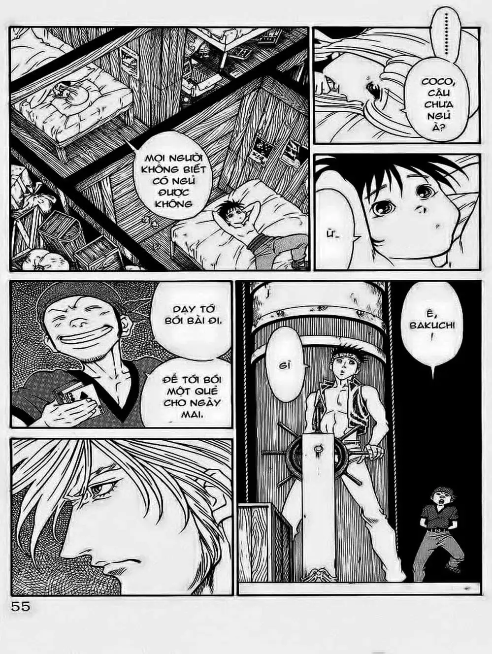 Truyện Tranh Vua Trên Biển - Full Ahead Coco trang 4