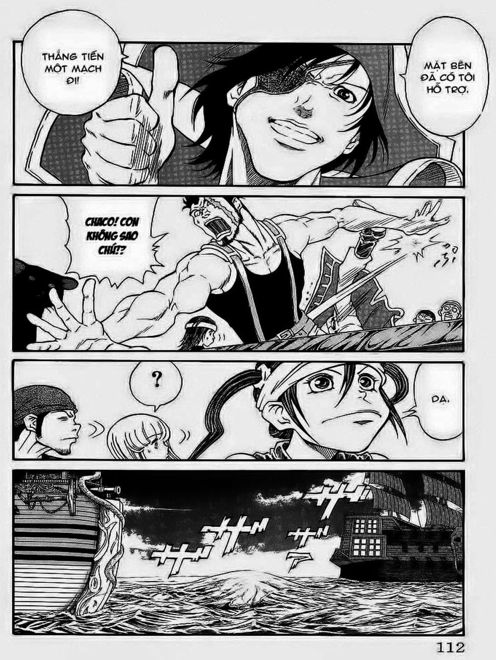 Truyện Tranh Vua Trên Biển - Full Ahead Coco trang 4