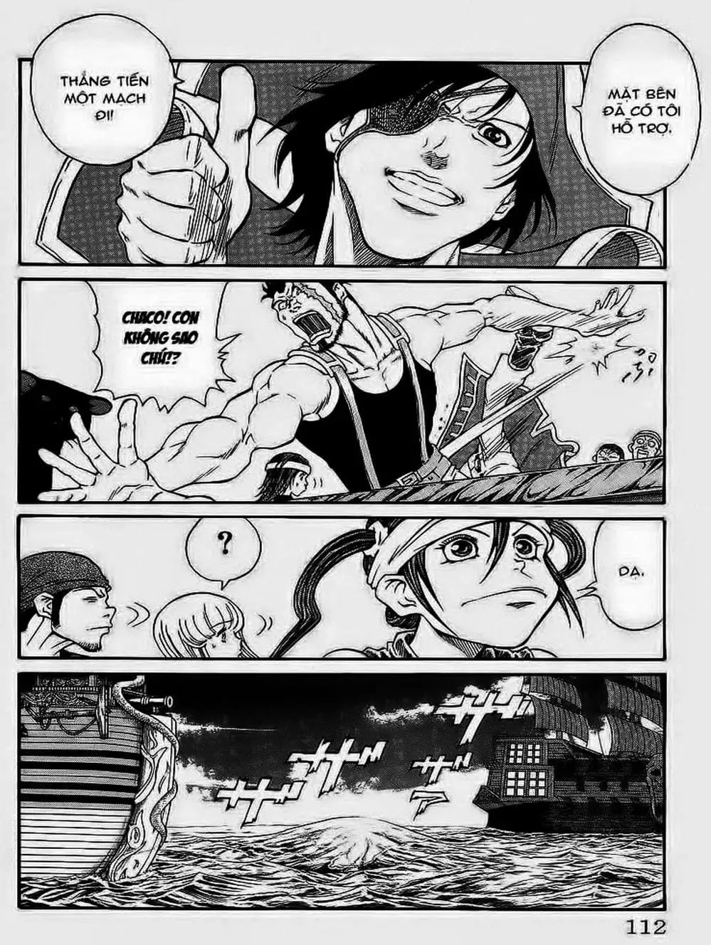 Truyện Tranh Vua Trên Biển - Full Ahead Coco trang 4