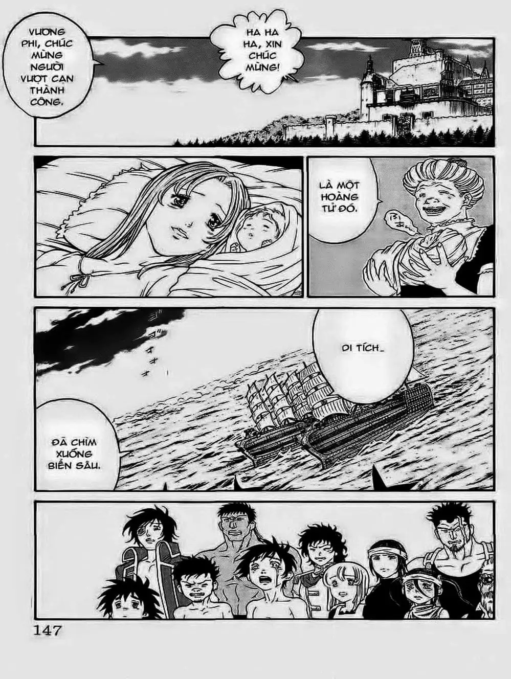 Truyện Tranh Vua Trên Biển - Full Ahead Coco trang 4