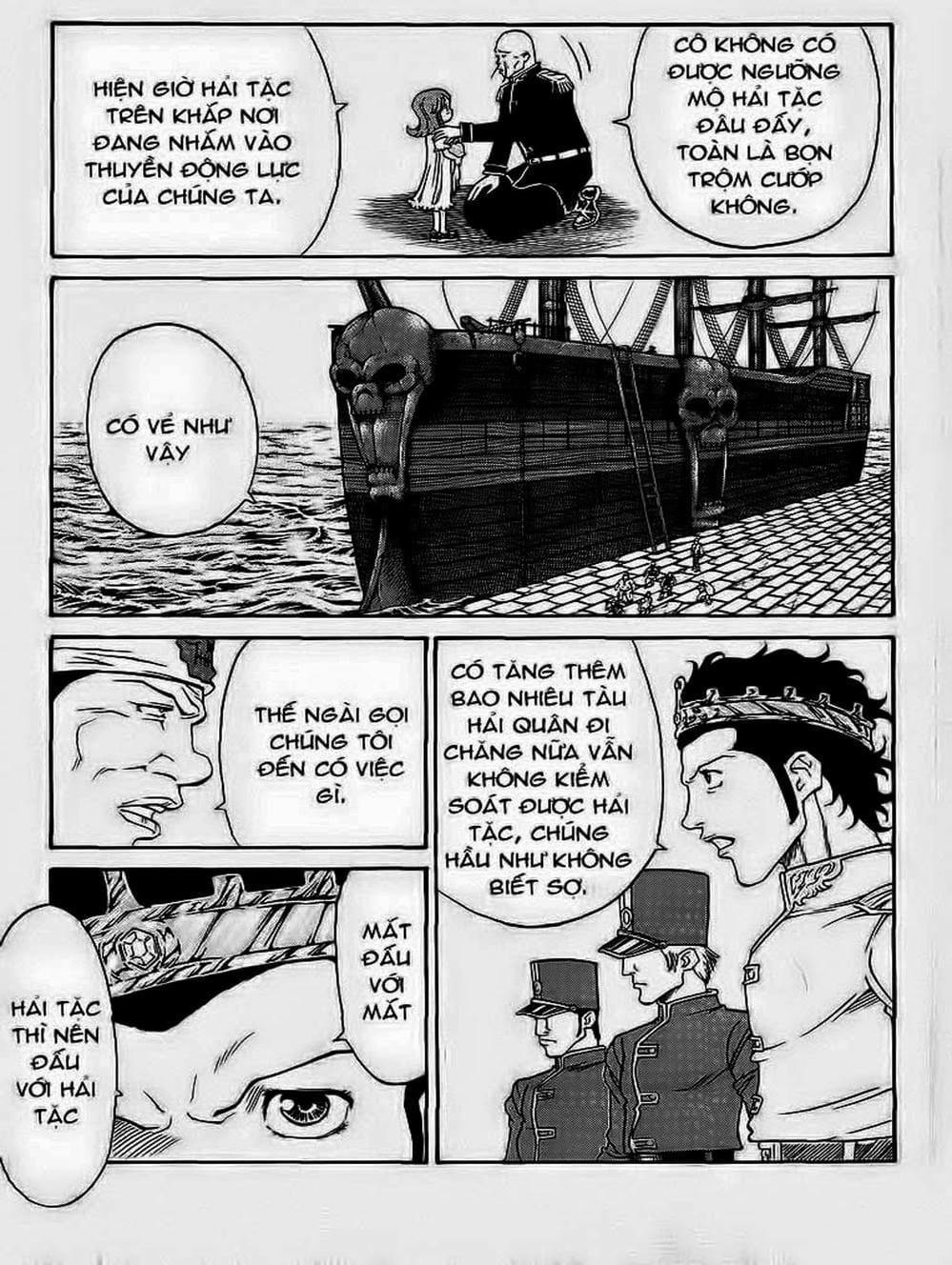 Truyện Tranh Vua Trên Biển - Full Ahead Coco trang 4