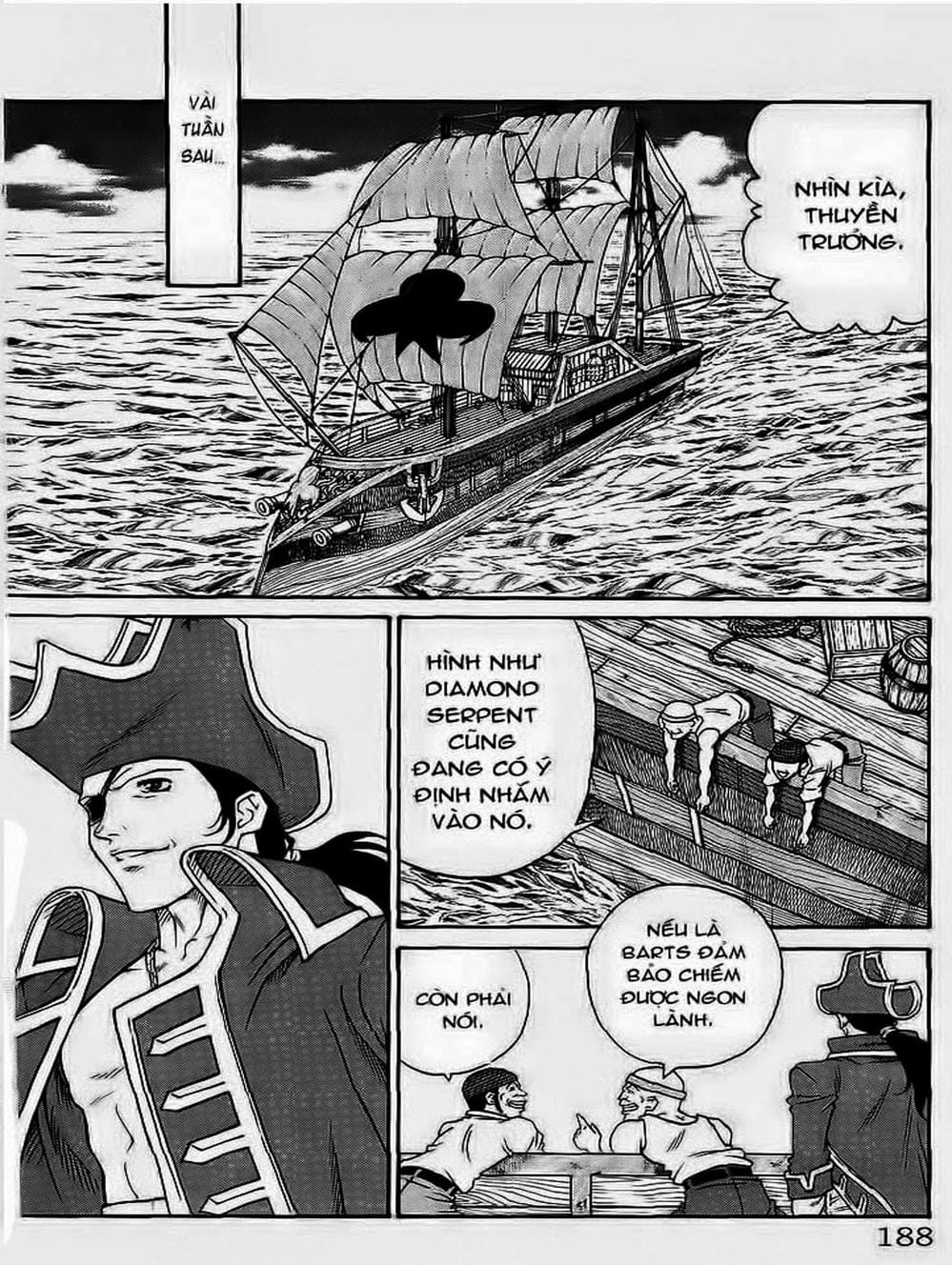 Truyện Tranh Vua Trên Biển - Full Ahead Coco trang 4