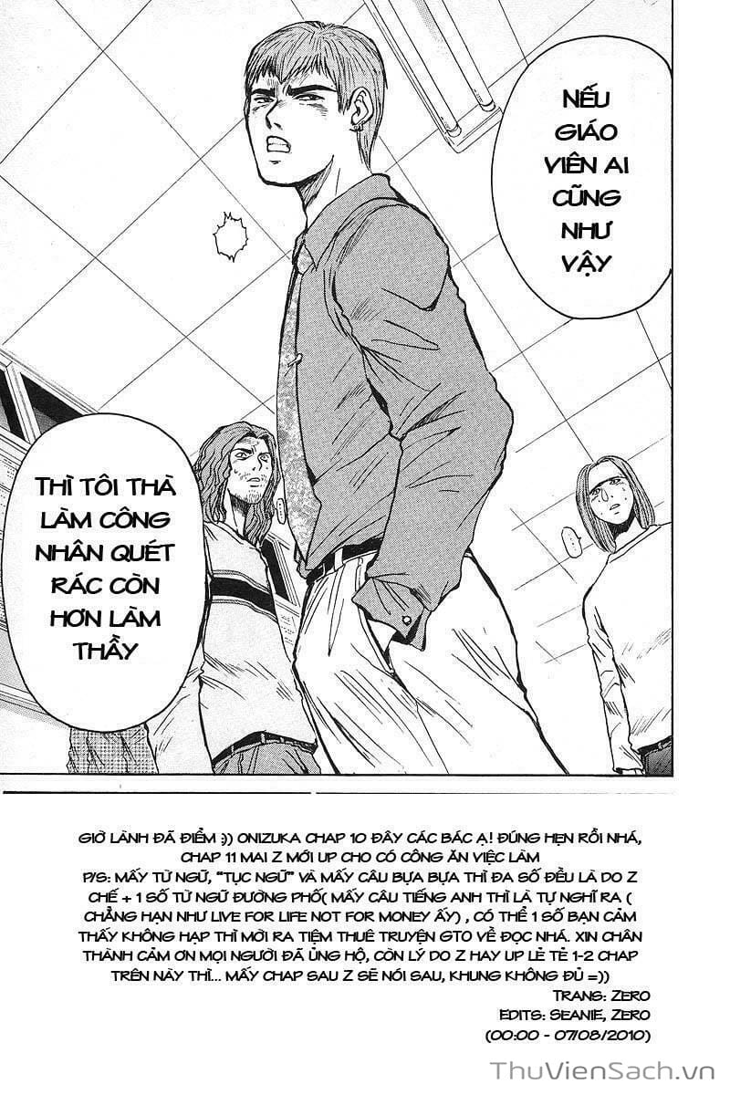 Truyện Tranh Thầy Giáo Vĩ Đại Onizuka - Gto trang 3