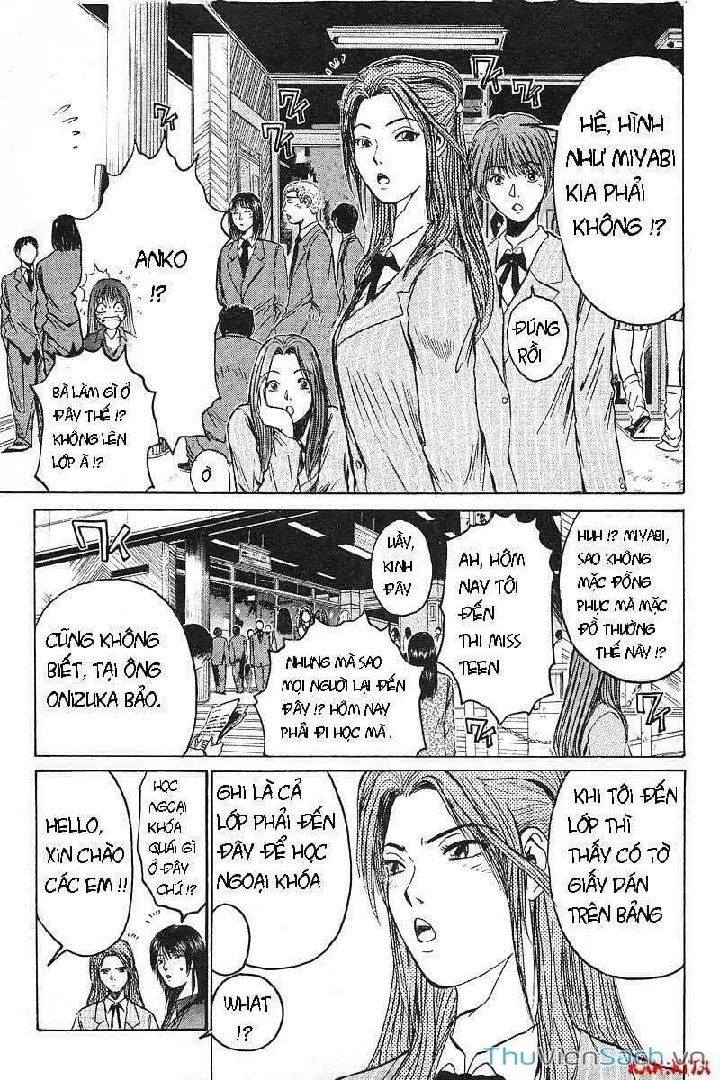 Truyện Tranh Thầy Giáo Vĩ Đại Onizuka - Gto trang 3