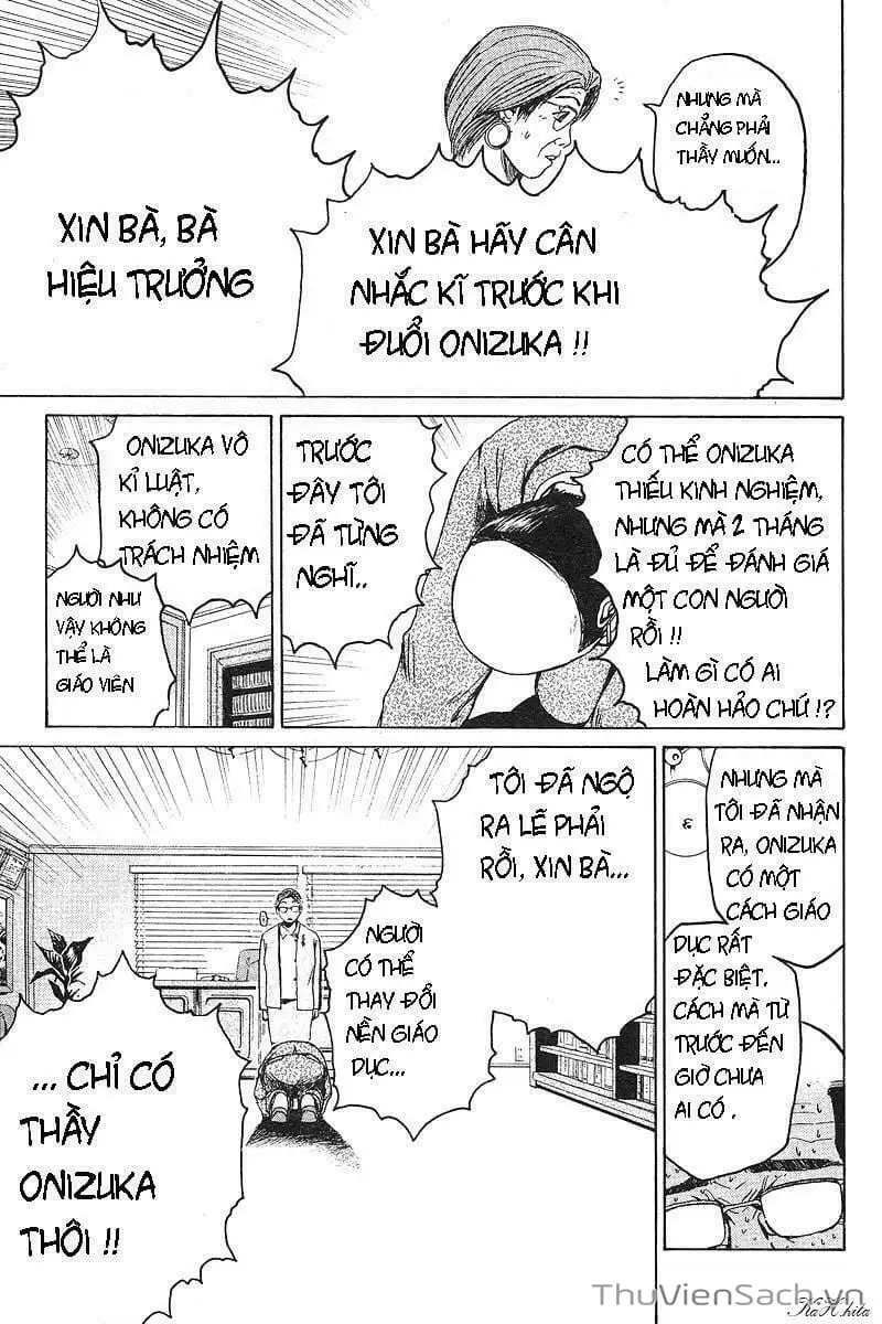 Truyện Tranh Thầy Giáo Vĩ Đại Onizuka - Gto trang 3