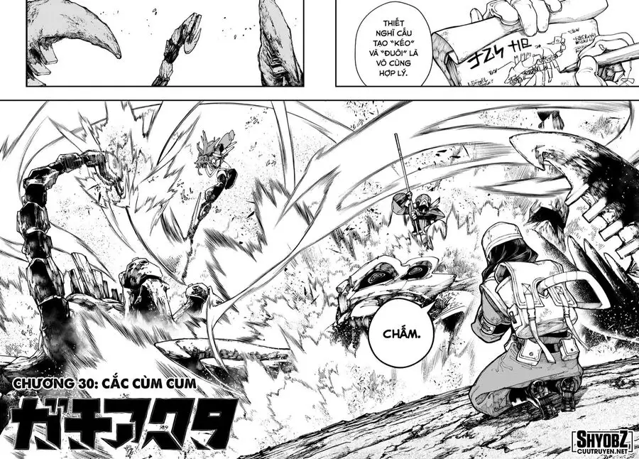 Truyện Tranh Quái Thú Rác Rưởi - Gachi Akuta trang 4