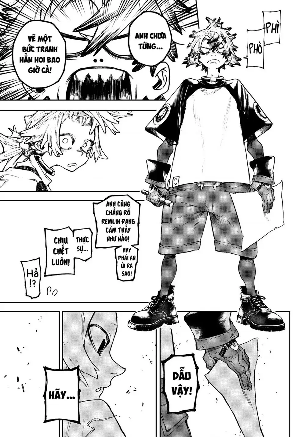 Truyện Tranh Quái Thú Rác Rưởi - Gachi Akuta trang 4