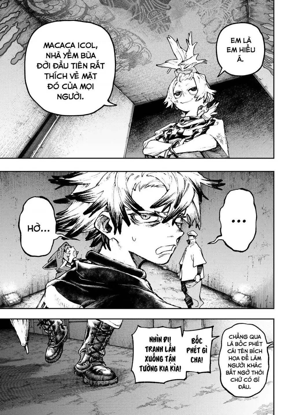 Truyện Tranh Quái Thú Rác Rưởi - Gachi Akuta trang 4