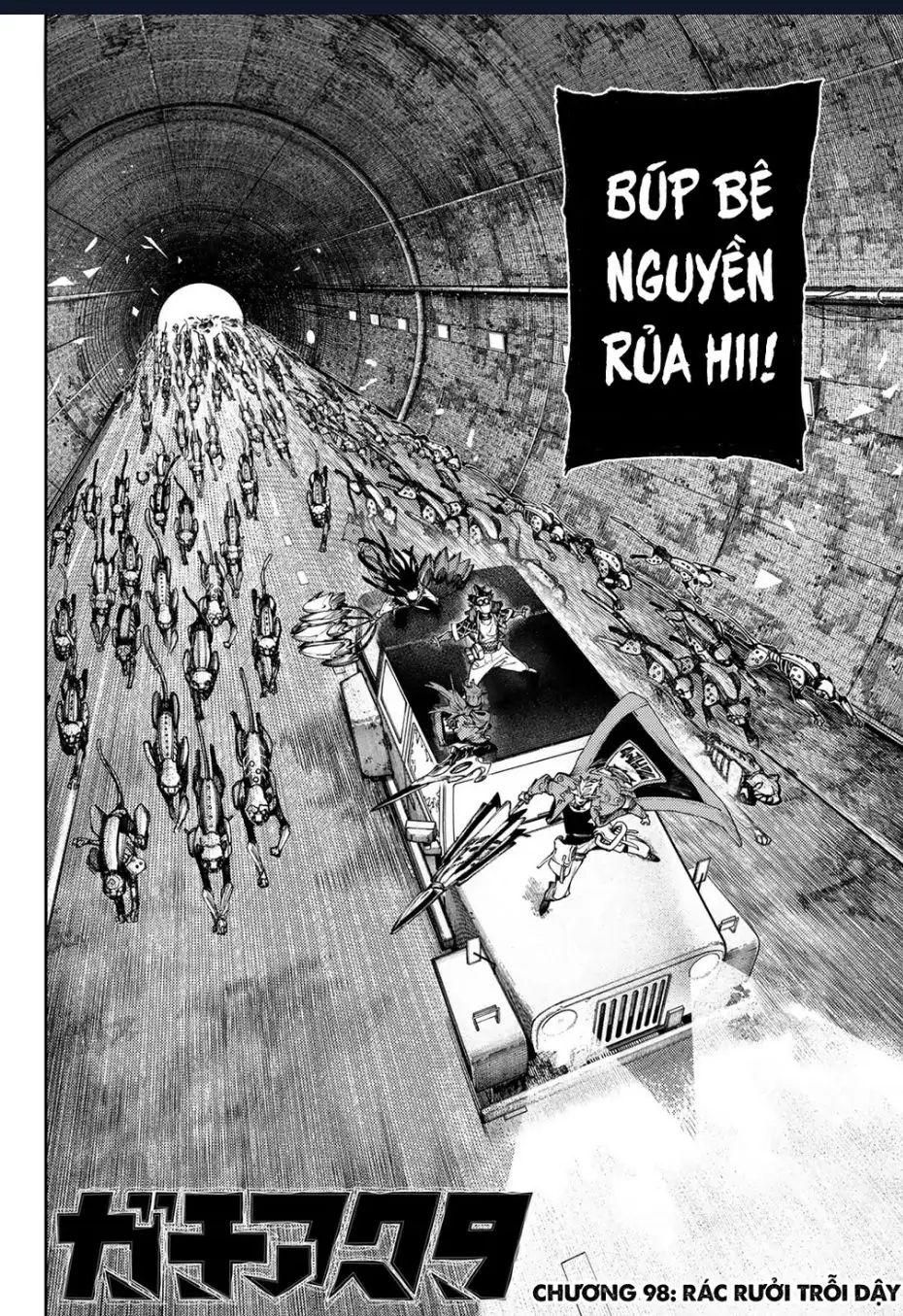 Truyện Tranh Quái Thú Rác Rưởi - Gachi Akuta trang 4