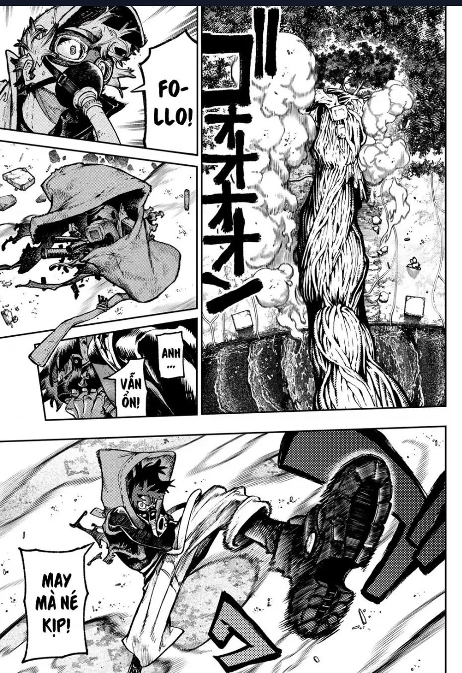 Truyện Tranh Quái Thú Rác Rưởi - Gachi Akuta trang 4