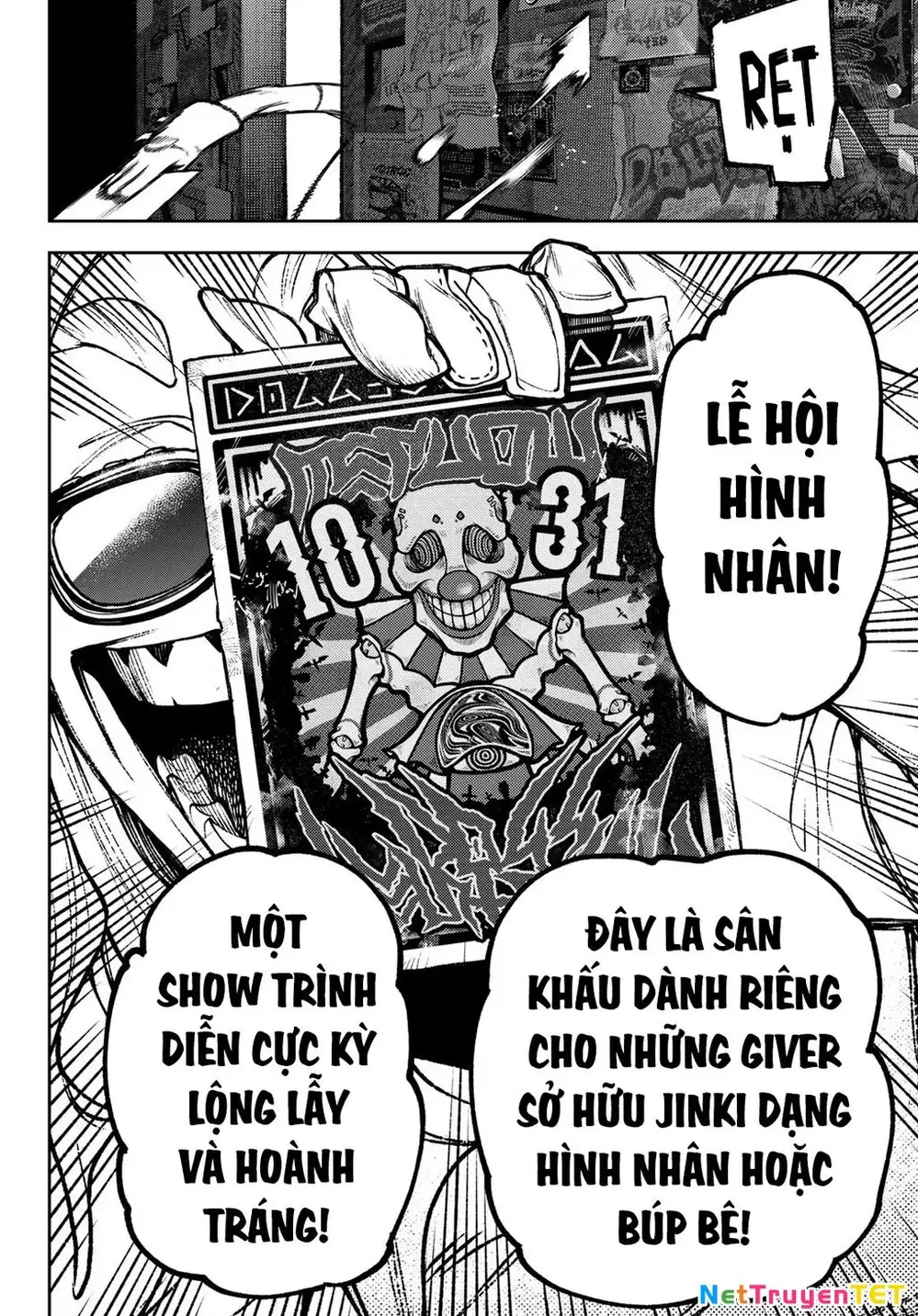 Truyện Tranh Quái Thú Rác Rưởi - Gachi Akuta trang 4