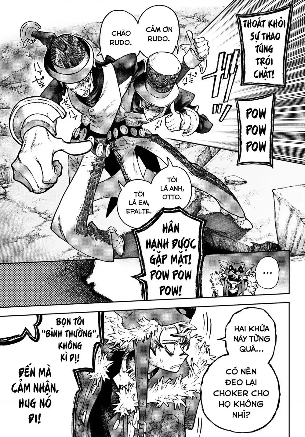 Truyện Tranh Quái Thú Rác Rưởi - Gachi Akuta trang 4