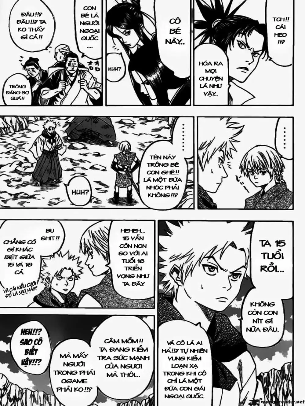 Truyện Tranh Ngã Gian Loạn - Gamaran trang 5