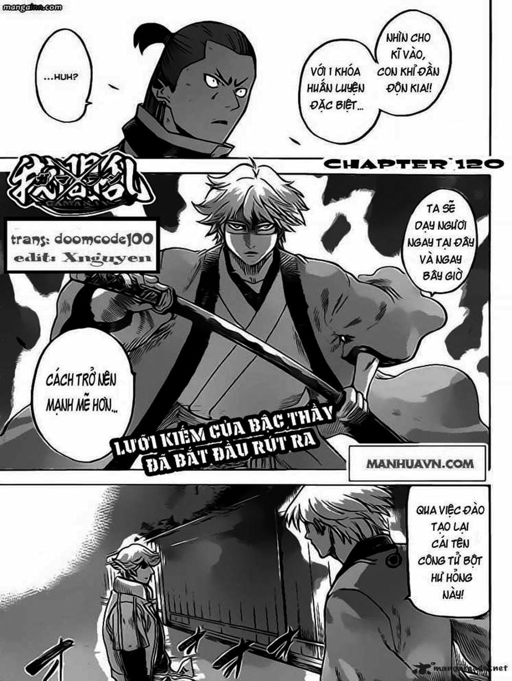 Truyện Tranh Ngã Gian Loạn - Gamaran trang 5