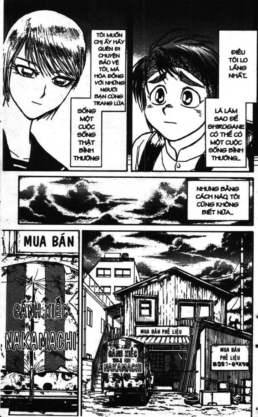 Truyện Tranh Gánh Xiếc Quái Dị - Karakuri Circus trang 5