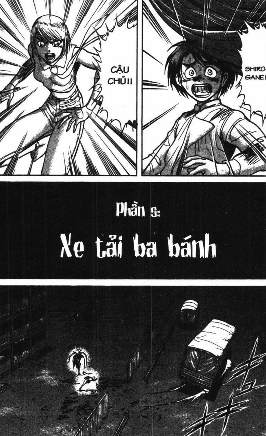 Truyện Tranh Gánh Xiếc Quái Dị - Karakuri Circus trang 5