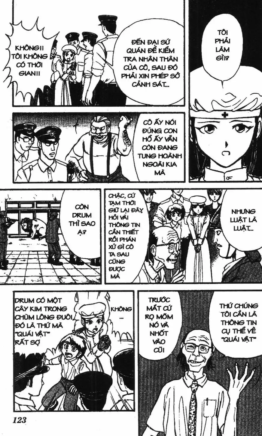 Truyện Tranh Gánh Xiếc Quái Dị - Karakuri Circus trang 5