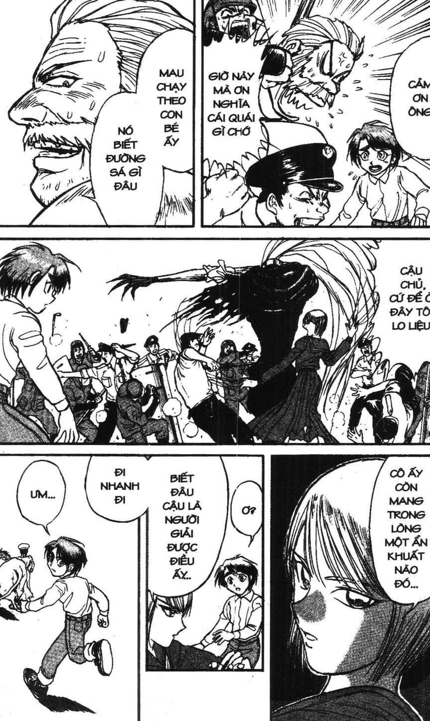 Truyện Tranh Gánh Xiếc Quái Dị - Karakuri Circus trang 5