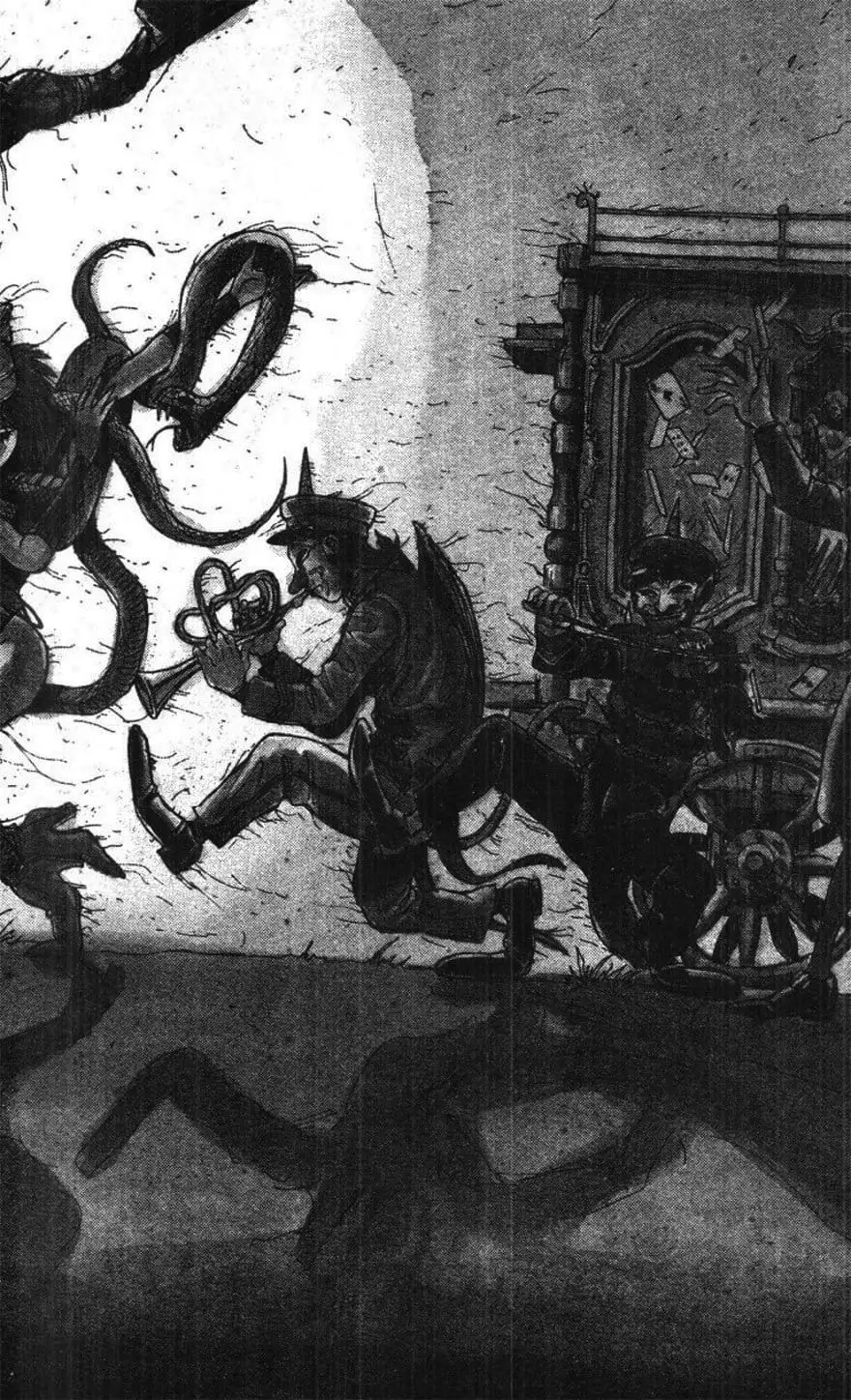 Truyện Tranh Gánh Xiếc Quái Dị - Karakuri Circus trang 5