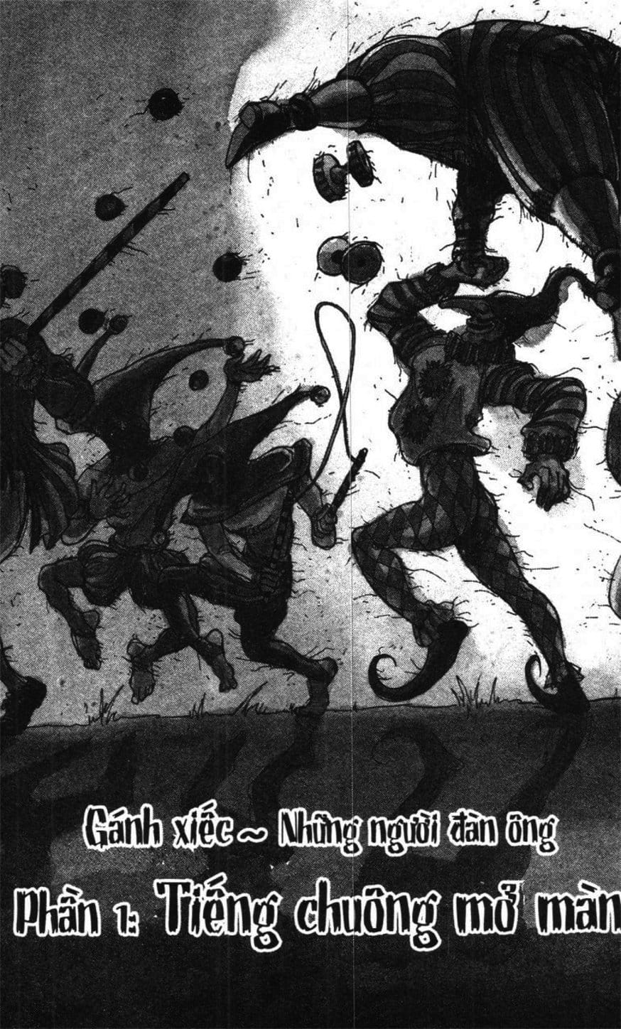 Truyện Tranh Gánh Xiếc Quái Dị - Karakuri Circus trang 5