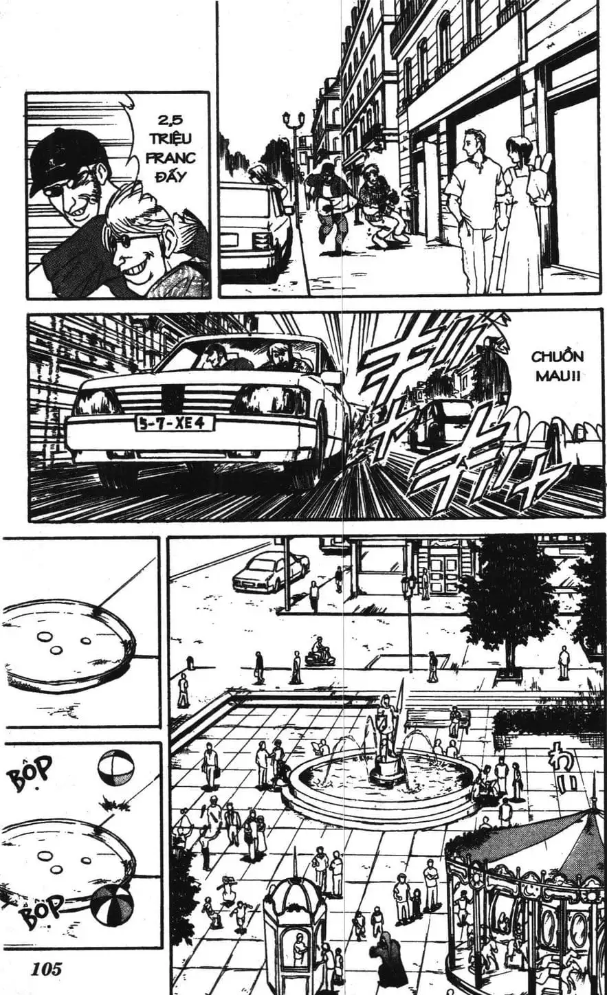 Truyện Tranh Gánh Xiếc Quái Dị - Karakuri Circus trang 5