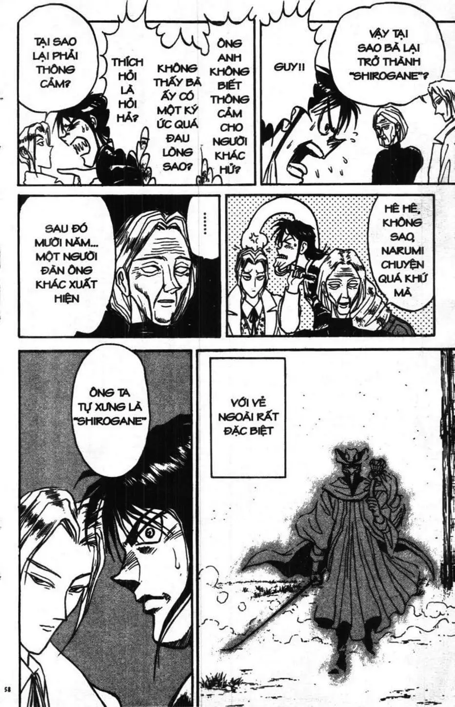 Truyện Tranh Gánh Xiếc Quái Dị - Karakuri Circus trang 5