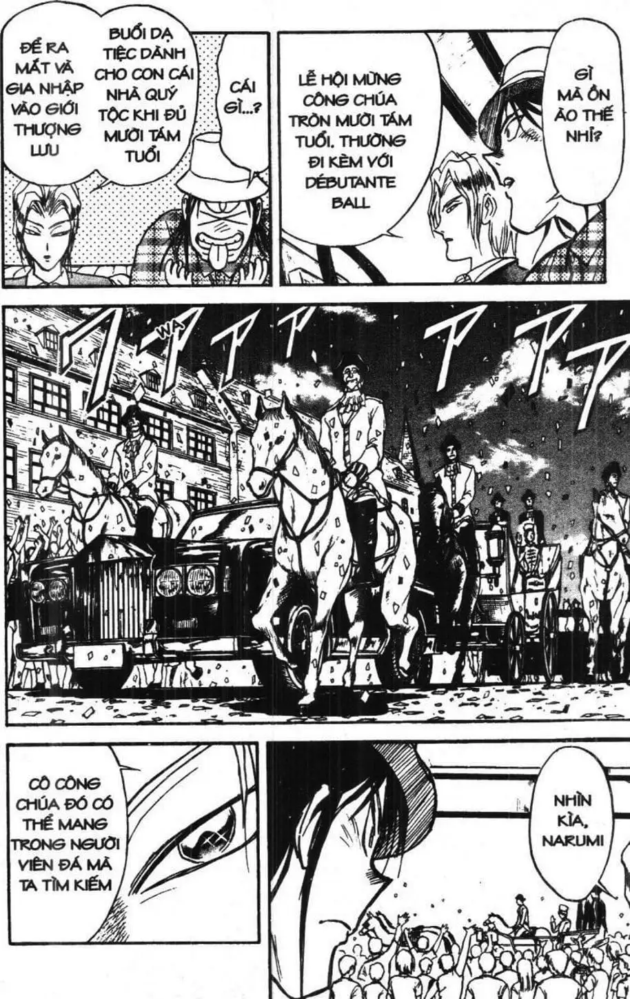 Truyện Tranh Gánh Xiếc Quái Dị - Karakuri Circus trang 5