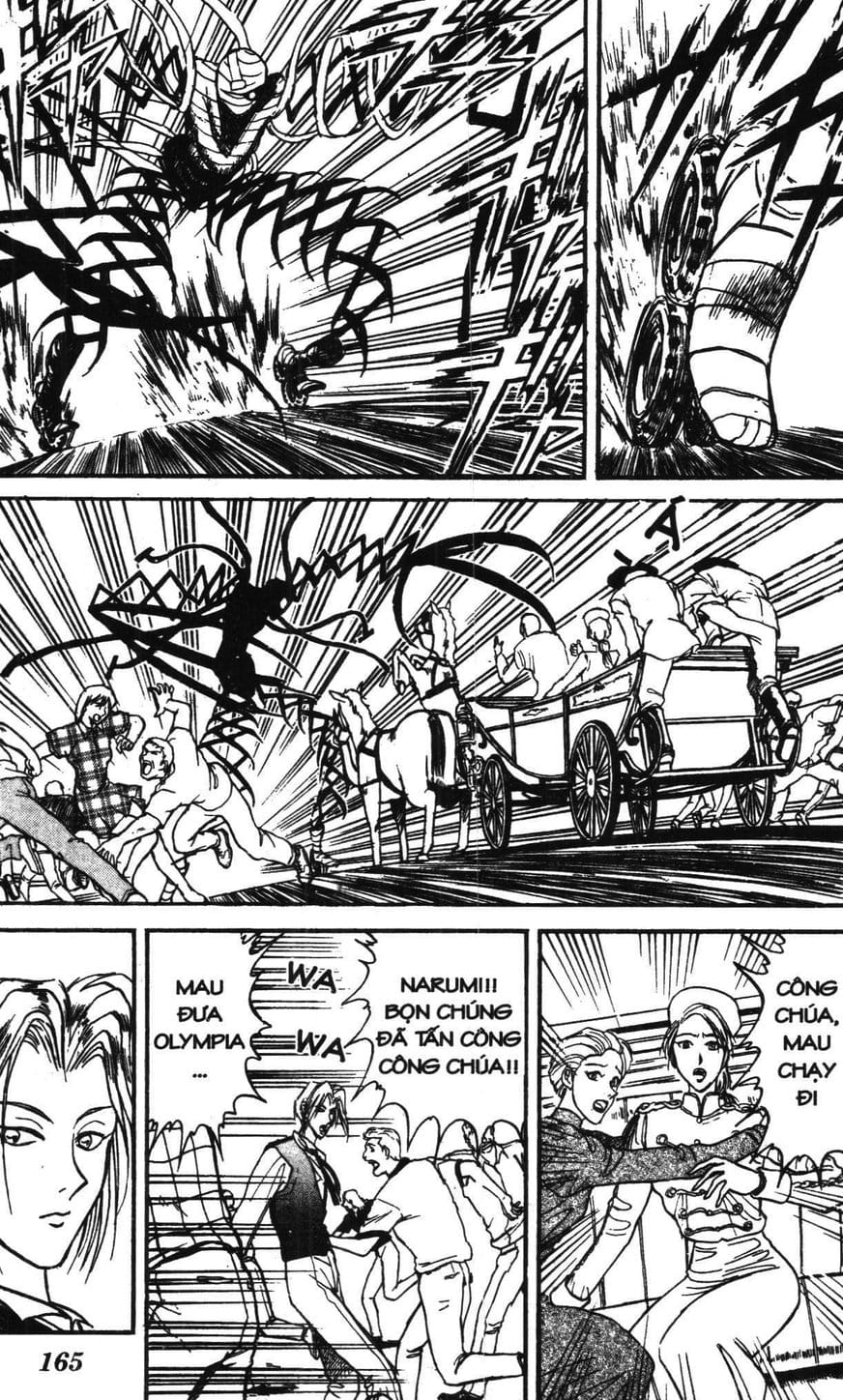 Truyện Tranh Gánh Xiếc Quái Dị - Karakuri Circus trang 5