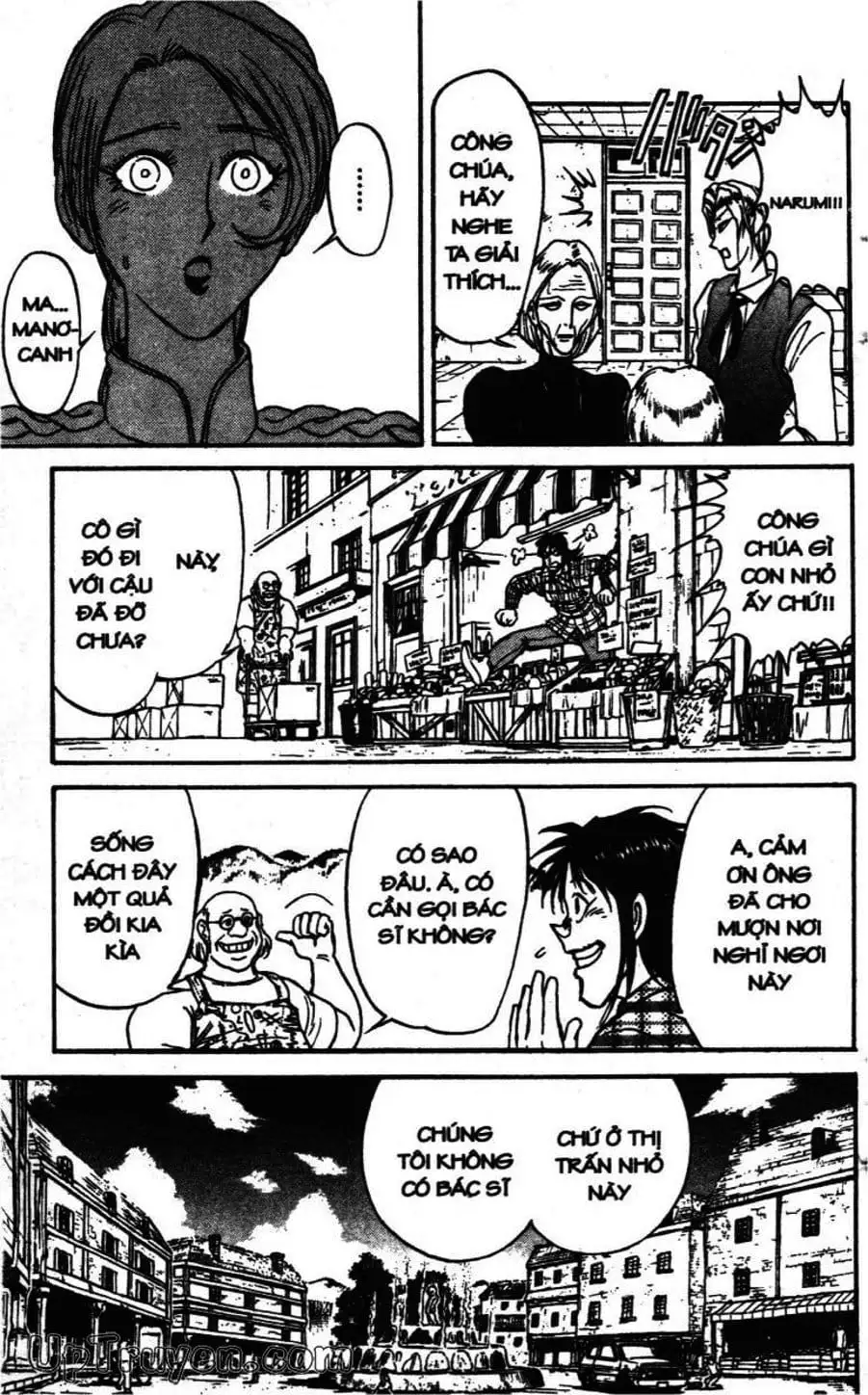 Truyện Tranh Gánh Xiếc Quái Dị - Karakuri Circus trang 5