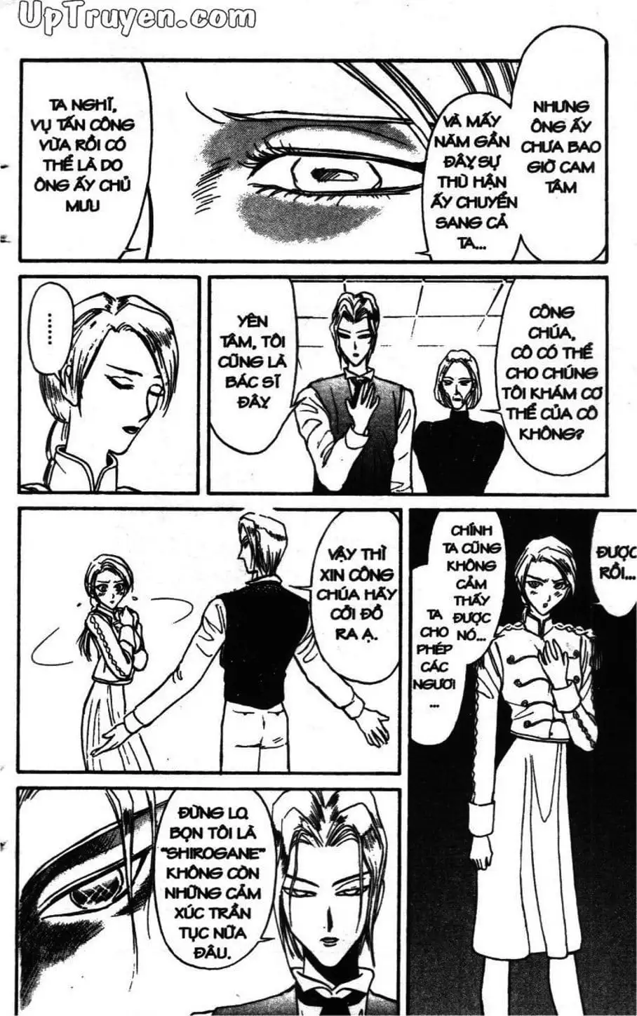 Truyện Tranh Gánh Xiếc Quái Dị - Karakuri Circus trang 5