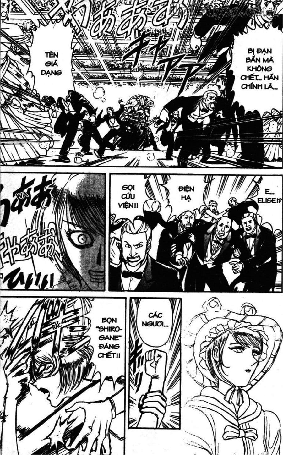 Truyện Tranh Gánh Xiếc Quái Dị - Karakuri Circus trang 5