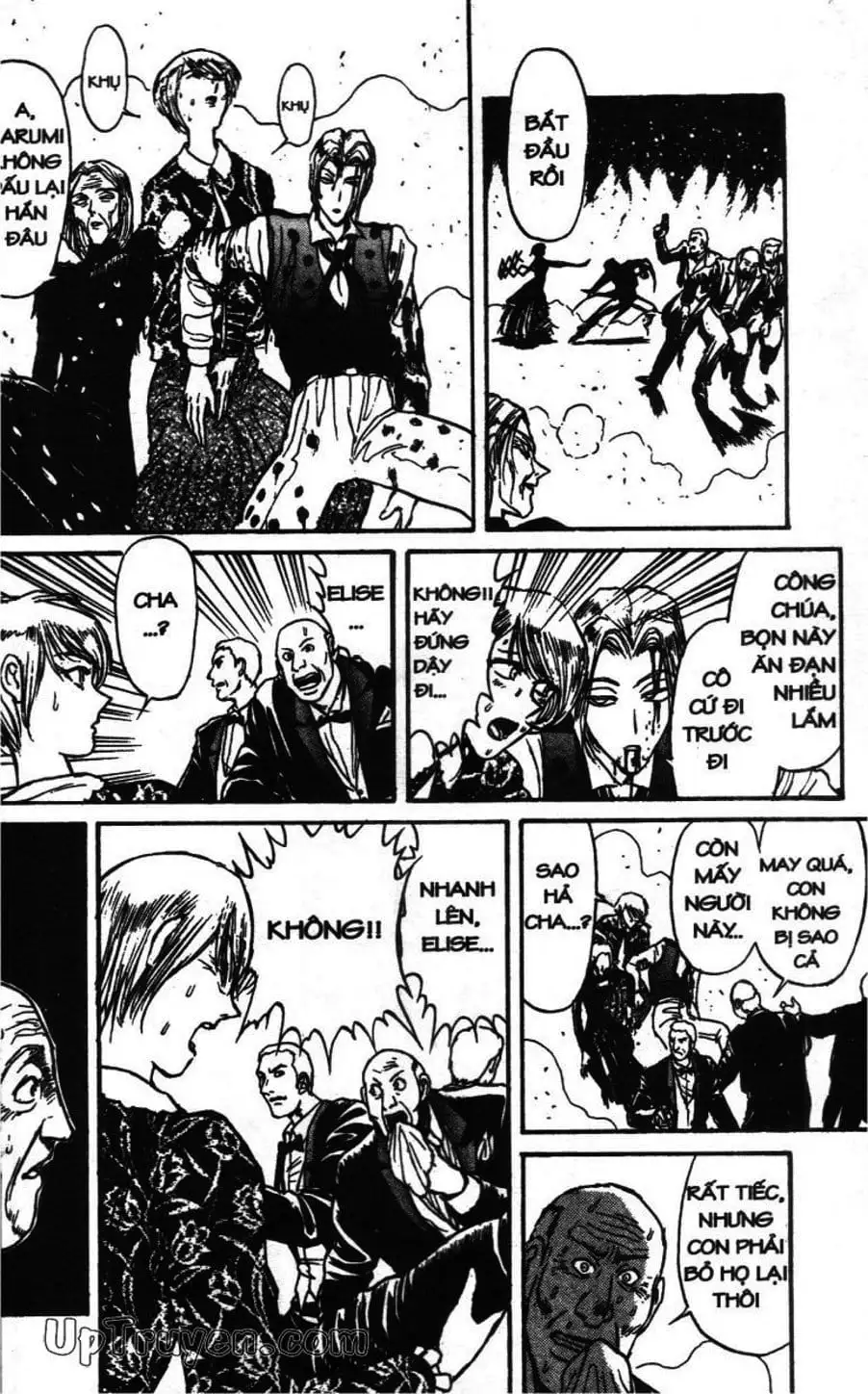 Truyện Tranh Gánh Xiếc Quái Dị - Karakuri Circus trang 5