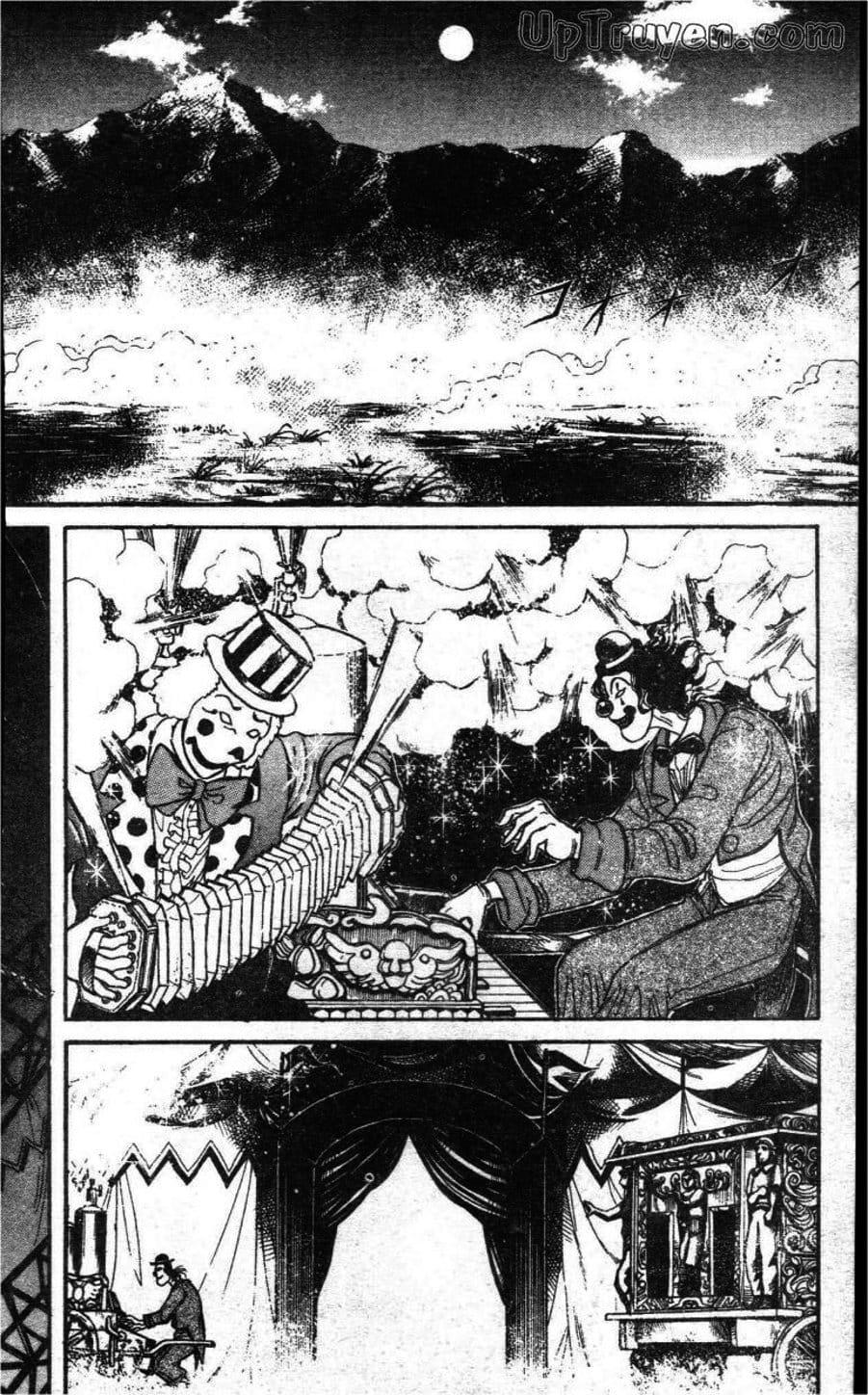 Truyện Tranh Gánh Xiếc Quái Dị - Karakuri Circus trang 5