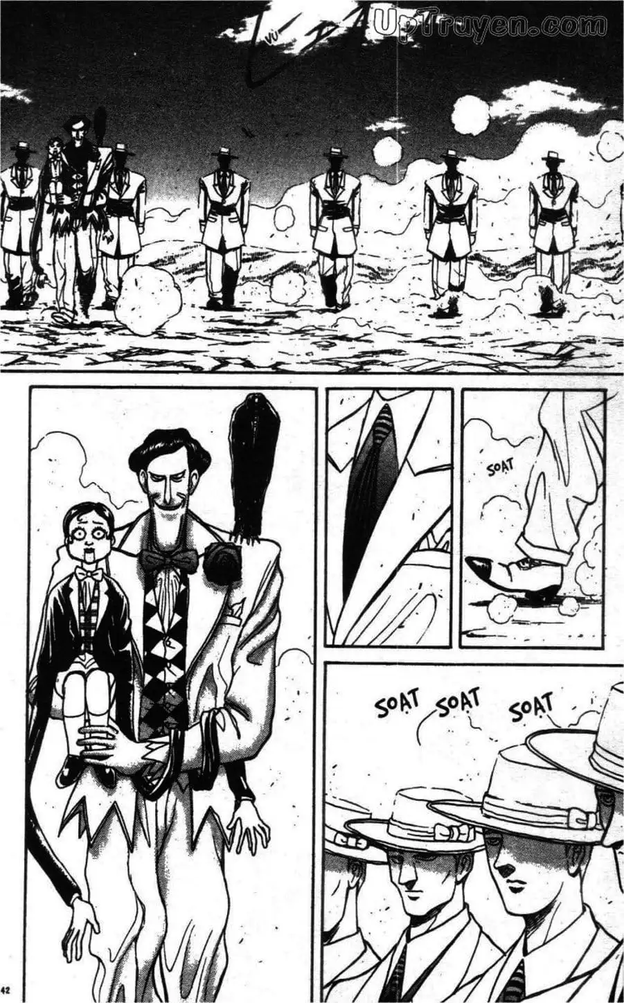 Truyện Tranh Gánh Xiếc Quái Dị - Karakuri Circus trang 5