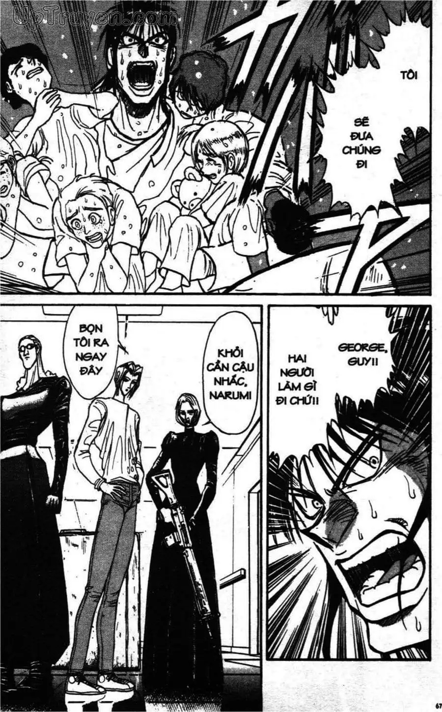 Truyện Tranh Gánh Xiếc Quái Dị - Karakuri Circus trang 5