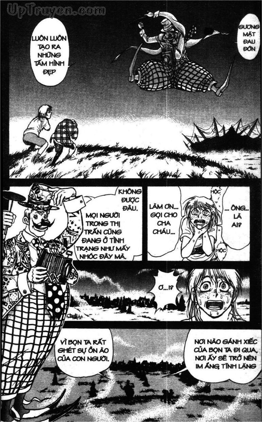 Truyện Tranh Gánh Xiếc Quái Dị - Karakuri Circus trang 5