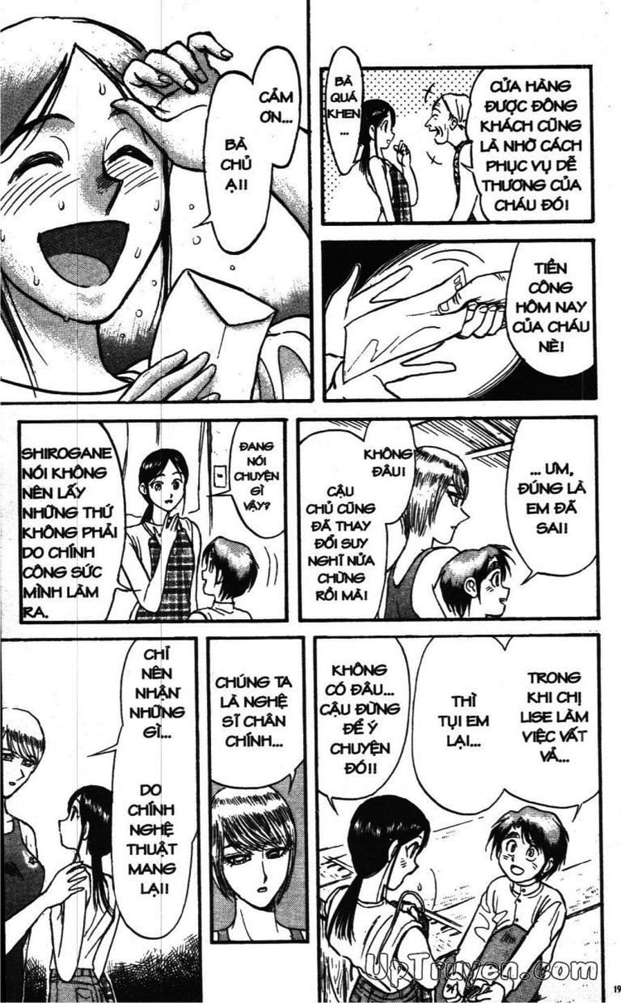 Truyện Tranh Gánh Xiếc Quái Dị - Karakuri Circus trang 5