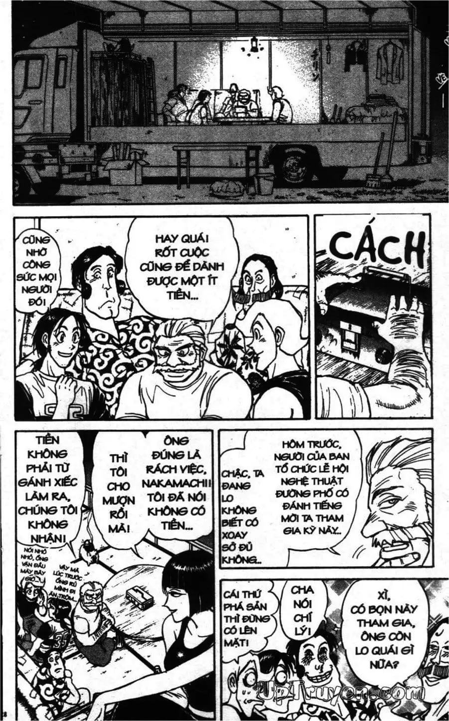 Truyện Tranh Gánh Xiếc Quái Dị - Karakuri Circus trang 5